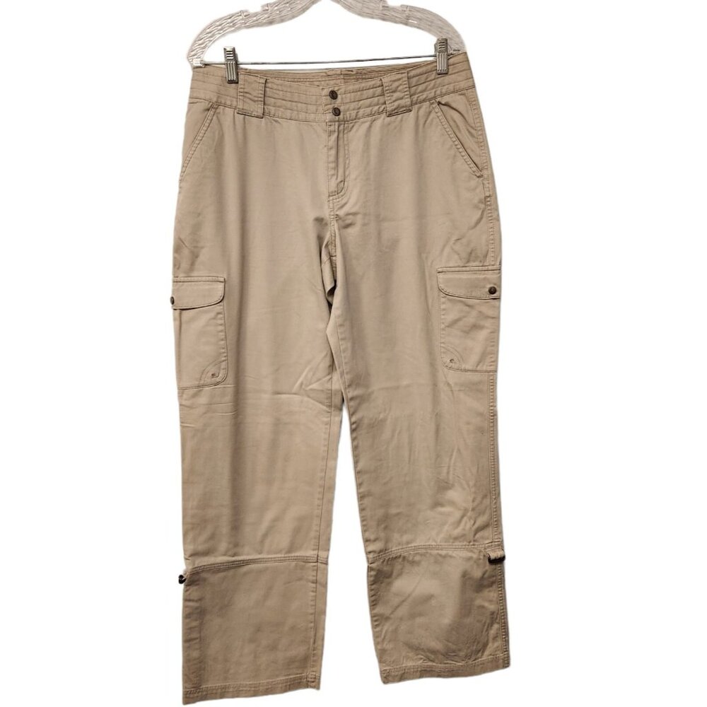 Columbia Women's XCO Pants Outdoor Hiking Trail Outdoor Light Beige Size 10 EUC